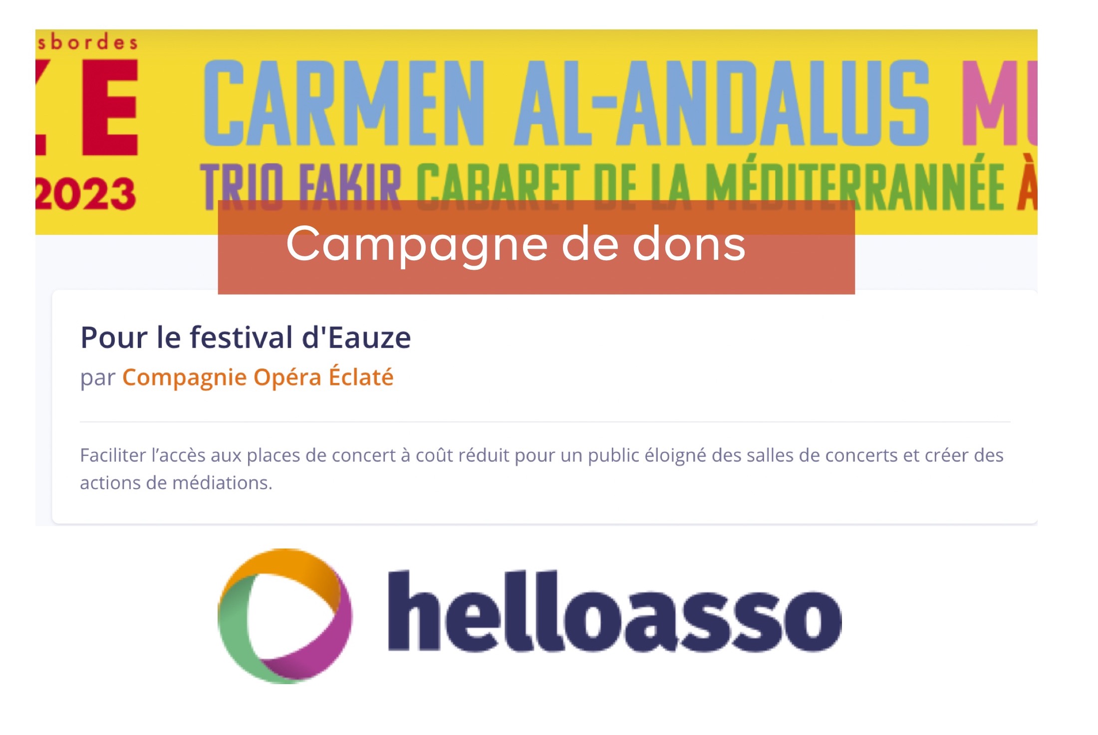 campagne de dons Eauze